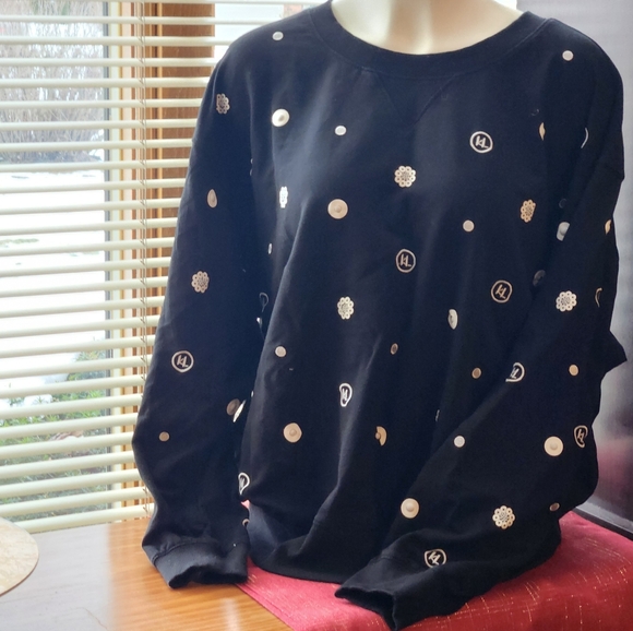 Monogram Print sweatshirt - Picture 1 of 9